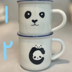 تصویر نیم ماگ پاندا 