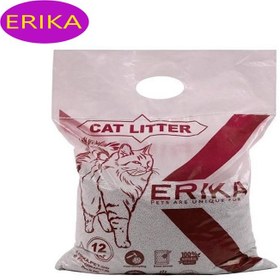 تصویر خاک گربه کربن دار اریکا 10 کیلوگرم ( ارسال فقط تهران ) Erica activated carbon cat litter 10 kg