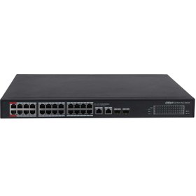 تصویر سوئیچ 24 پورت داهوا PFS3228-24GT-240 v2 Dahua PFS3228-24GT-240 24 Port Ethernet Switch