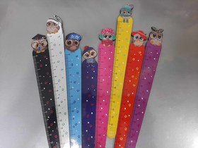 تصویر خط کش چوبی 15cm