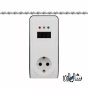 تصویر محافظ برق پارت الکتریک مدل PE2833 ارت دار تک خانه