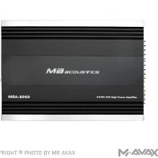 تصویر آمپلی فایر ۴ کانال ام بی آکوستیک مدل MBA-8060 MB Acoustics Amplifier MBA-8060