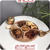 تصویر اردور خوری 5 خانه گرد طرح بامبو 