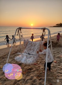 تصویر تاب کودک قابل استفاده تا 7 سالگی پرداخت درب منزل Tabkodak