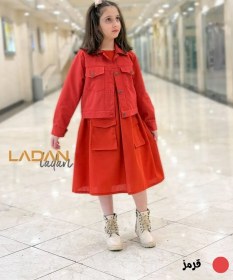 تصویر کت سارافون سه خط 