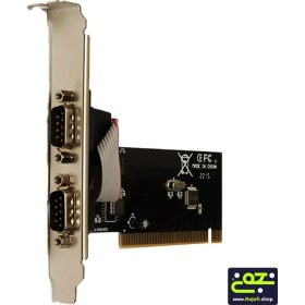 تصویر کارت سریال COM برند DTECH اسلات PCI 