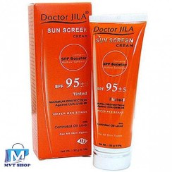 تصویر کرم ضد آفتاب دکتر ژیلا SPF95 رنگی 