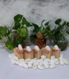 تصویر صابون دست ساز گیاهی پیله ابریشم گلسان Golsan Handmade Herbal Silk Cocoon Soap