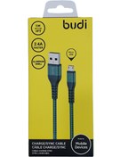 تصویر کابل کنفی میکرو بودی / budi USB-A to micro 