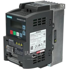 تصویر اینورتر تکفاز زیمنس Siemens V20 توان 0. Siemens SINAMICS V20 Single Phase Inverter 0.
