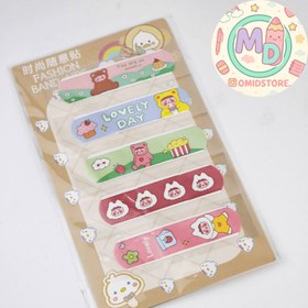 تصویر چسب زخم ۵ عددی فانتزی عمده - (بسته ۳۰۰۰ عددی) 