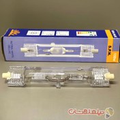 تصویر لامپ متال 150 وات قرمز شعاع 