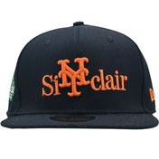 تصویر کلاه کپ فیت بک مشکی NY 