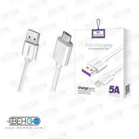 تصویر کابل تبدیل USB به microUSB ارلدام مدل EC-080M طول 1 متر Earldom EC-080M USB to microUSB Cable 1m