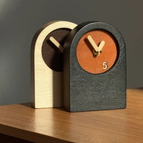 تصویر ساعت چوبی مدل ((ایوان)) 