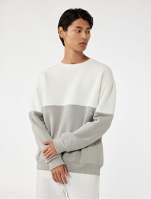 تصویر سوییشرت مردانه کوتون koton 