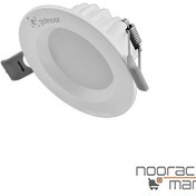 تصویر چراغ توکار ال ای دی 11 وات قطر 8 سانت مارال گلنور 