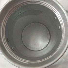 تصویر دبه شیر و روغن روحی مدل دسته چوبی گنجایش 2 کیلویی 