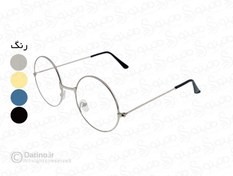 تصویر فریم عینک طبی طرح گرد مدل 15963 