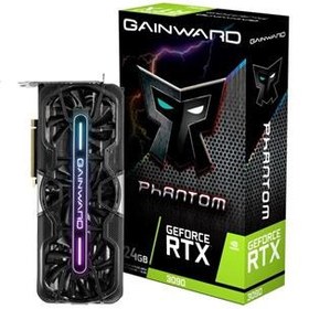 تصویر کارت گرافیک گیمینگ گینوارد GeForce RTX 3090 Phantom 24G Gainward GeForce RTX 3090 Phantom GDDR6X 24GB Graphics Card