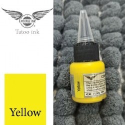 تصویر رنگ تتو engrave حجم 20 میل ساخت آلمان yellow 