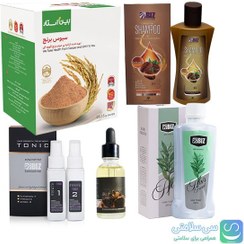 تصویر پکیج ضد ریزش مو دکتر بیز 