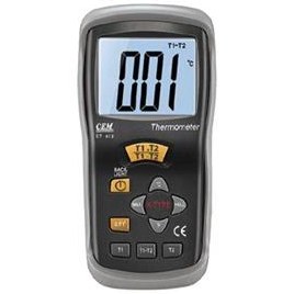 تصویر DT-۶۱۳ Thermocouple Thermometer CEM دماسنج تماسی دو کاناله مدل DT-613 سی ایی اِم