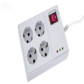 تصویر محافظ برق کامپیوتر 4 خانه پارت الکتریک Computer power protector 4 House Part Electric