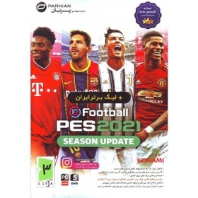 تصویر بازی Pes 2021 Season Update + لیگ برتر ایران مناسب برای کامپیوتر نشر پرنیان Pes 2021 SEASON UPDATE Game for PC