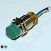 تصویر سنسور القایی تبریز سنسور، PNP-NC، قطر 30، سه سیمه، فاصله تشخیص 15mm، کد IS3015-CP 