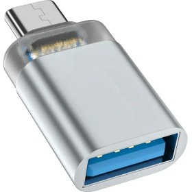 تصویر تبدیل otg تایپ سی شیائومی دارای Led با سرعت usb3 کیفیت عالی 