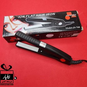 تصویر اتو مو مسافرتی جانسون JOHNSON مدل JS-768 Hair straightener JOHNSON