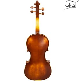 تصویر ویولن فندر سایز ۴/۴ با لوازم و جعبه مستطیل 