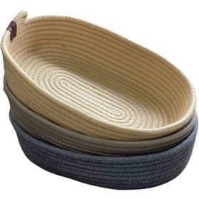 تصویر سبد نان بیضی قیطونی 