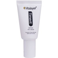 تصویر کرم دور چشم ضد چروک ویتالیر ۱۵ میلی لیتر Vitalayer Timevite Retinol Eye Cream ۱۵ ml