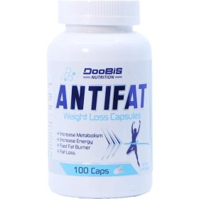 تصویر کپسول آنتی فت دوبیس بسته 100 عددی Doobis Anti fat 500 mg 100 Caps