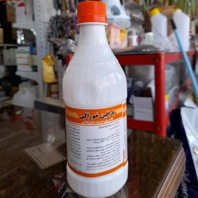تصویر پارافین مایع خوراکی شرکت سبحان صنعت غرب ایرانیان( نیم لیتری)مناسب برای استفاده دام اسب و حیوانات خانگی 