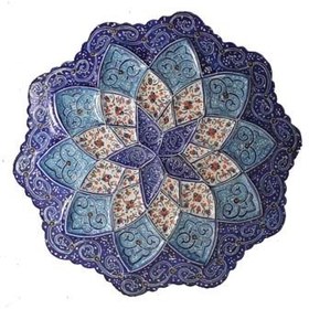 تصویر بشقاب مینا 16 سانتی 