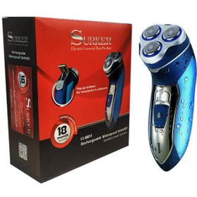 تصویر ماشین اصلاح صورت سورکر مدل KS-8811 ا Surker KS-8811 Shaver Surker KS-8811 Shaver