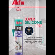 تصویر چسب سوپر سیلیکون آکفیکس مدل 102E وزن ۳۳۰ گرم 