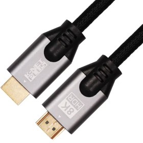 تصویر کابل HDMI کی نت پلاس V2.1-8Kمدل KP-CH21B30 طول 3 متر K-NET PLUS KP-CH21B30 8K HDMI V2.1 Cable 3M