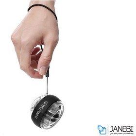 تصویر توپ تقویت مچ دست پاوربال اسپینر یون مای شیاومی شیائومی | Xiaomi Mi Zhuhai Yunmai Wrist LED Powerball Spinner Antistress Training Toy 