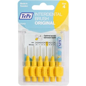 تصویر مسواک بین دندانی تپه سایز 4 ا Original Interdental Brush 0.7 mm Size: 4 Original Interdental Brush 0.7 mm Size: 4