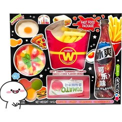 تصویر پاستیل فست فود پک 