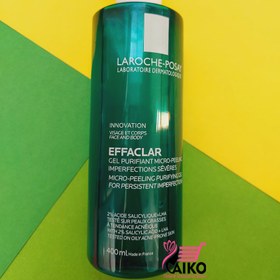 تصویر ژل شست و شوی میکروپیلینگ ضدجوش افکار لاروش پوزای 400 میل 