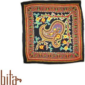 تصویر پته کوسنی سرمه ای 