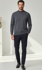 تصویر پلیور یقه ۳ سانت Mario Zegnoti – ظرافت ایتالیایی در بافت 