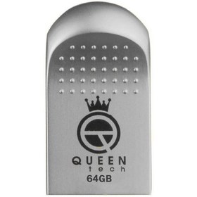 تصویر فلش مموری کوئین تک مدل KNOB ظرفیت 64 گیگابایت Flash Memory Queen Tech Knob 64 Gb