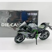 تصویر ماکت موتور سنگین کاوازاکی Kawasaki Ninja H2R سایز1.9 