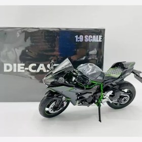 تصویر ماکت موتور سنگین کاوازاکی Kawasaki Ninja H2R سایز1.9 